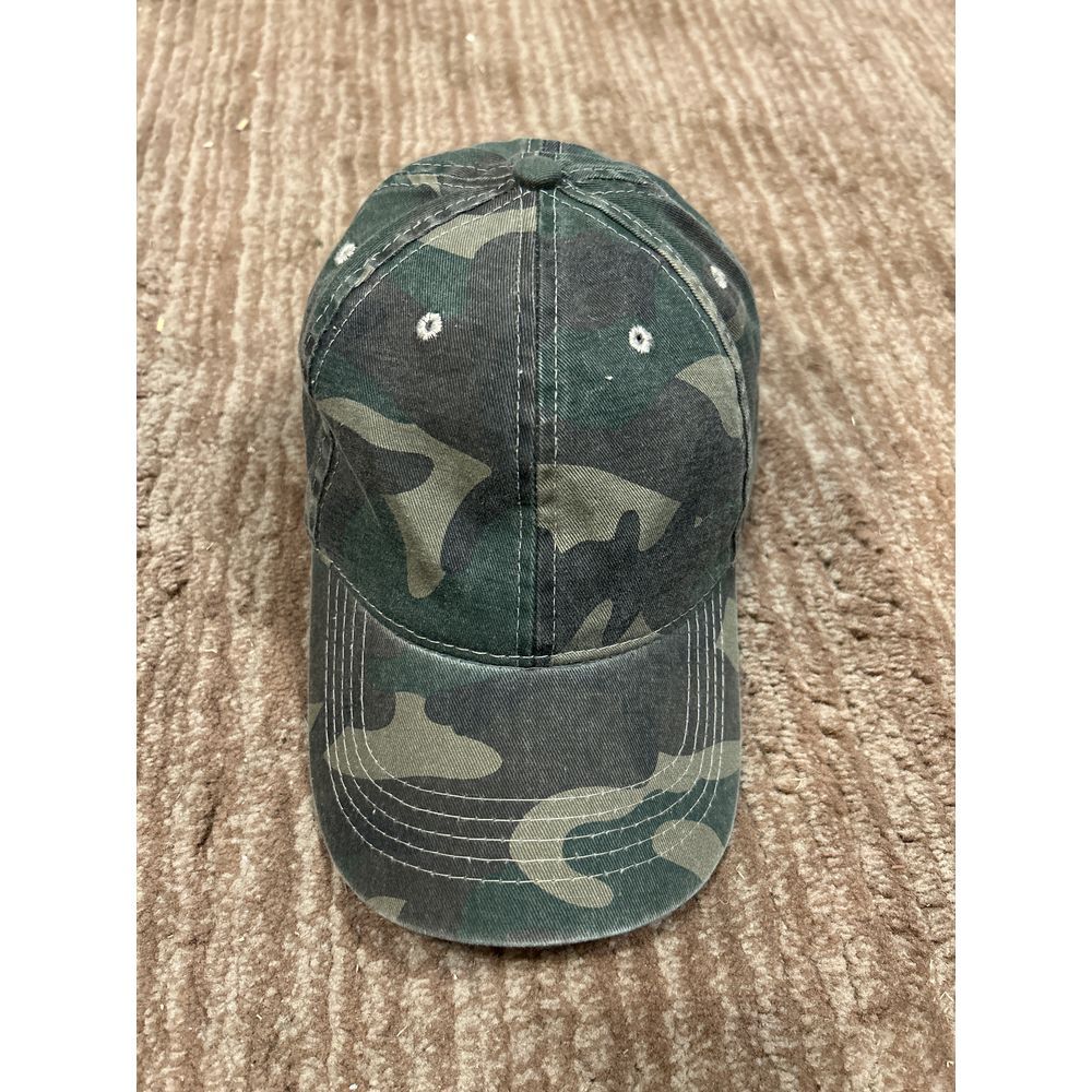 Military Style Camouflage Baseball Cap Tactical Army Green Looplock‎ Adjustable